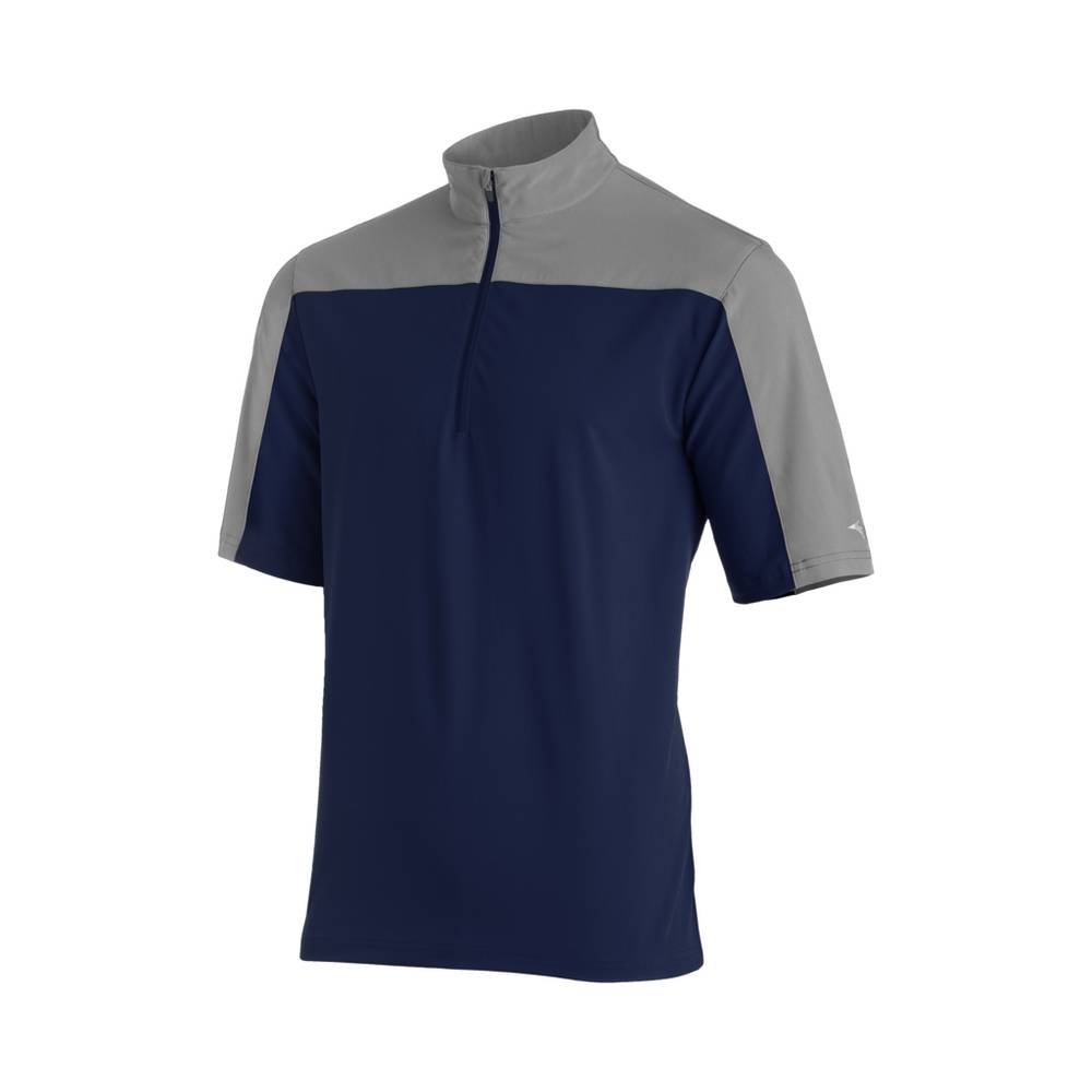Panske Bundy Mizuno Comp Batting Baseball Námornícka Modrá/Siva Vypredaj FCNO02184